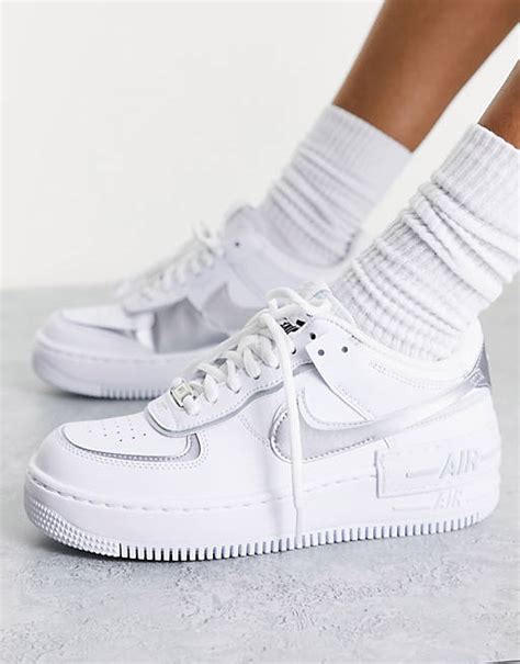 nike air force 1 silber nike zeichen|nike air force silber herren.